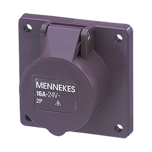 Mennekes Inb. wandcontactdoos 16A 3P 25V IP44