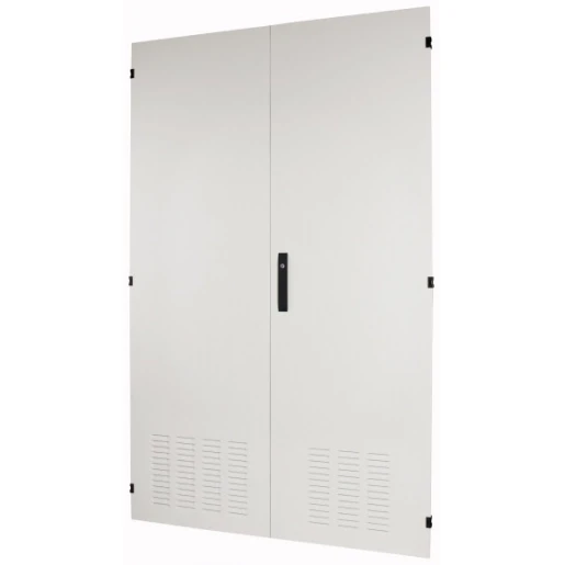 Eaton xEnergy Deur kast/lessenaar Symmetrisch gedeelde dubbele vleugeldeur H1940mm B620mm D27mm Staal Grijs