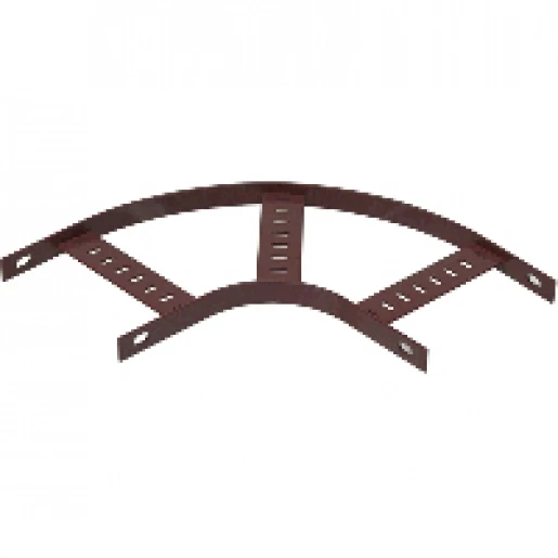 Legrand SLB bocht / hoekstuk kabelladder 300x30mm Staal gemenied zink RAL 7038 0506-0300