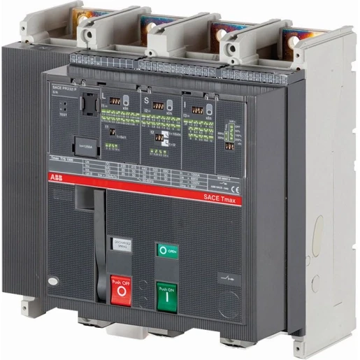 ABB TMAX T7S M 1600/R1600 4P VAST MET VOORAANSLUITING PR232/P-LSI MICROPR