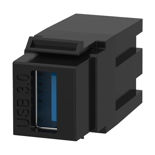 HPL USB 3.0 koppeler patchkabels zwart Female/bus 120.5026