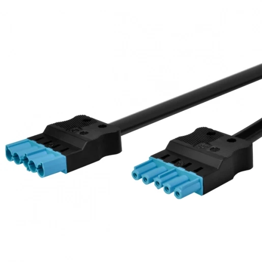 Adels Patchkabel gebouwinstallatie 5p Stekker Contrastekker (female) 4000mm