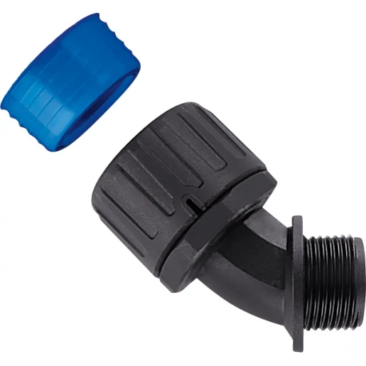 Hellermann Tyton KUNSTSTOF KOPPELING 45° IP68 Ø42MM M50