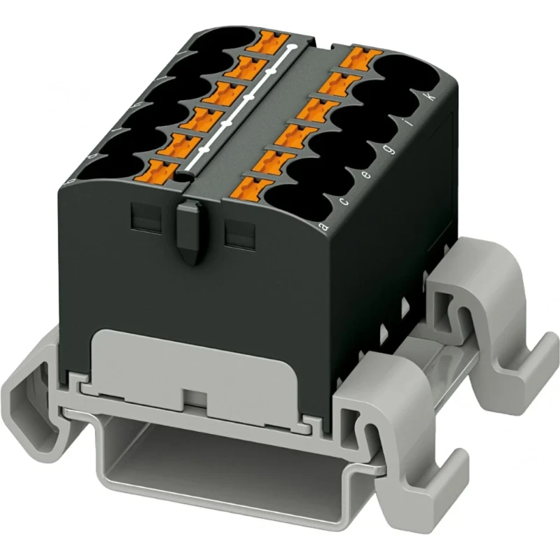 Phoenix Contact PTFIX Verbindingsrijgklem 0,2-6mm² eendr. Zwart