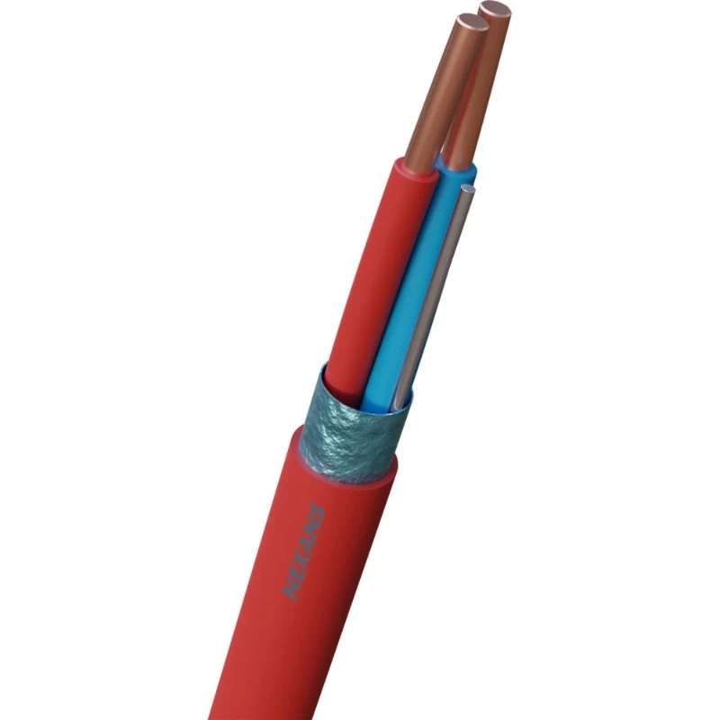 Nexans Y(ST)Y Dca S2 signaalkabel rood 1x2x2,5mm²