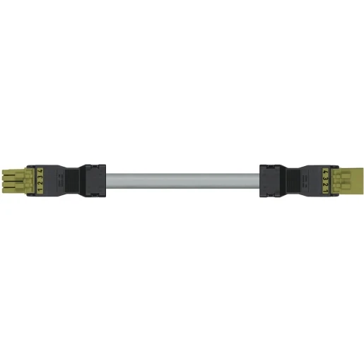 Wago SERIE 891 Patchkabel gebouwinstallatie 4p Contrastekker (female) Stekker 7000mm