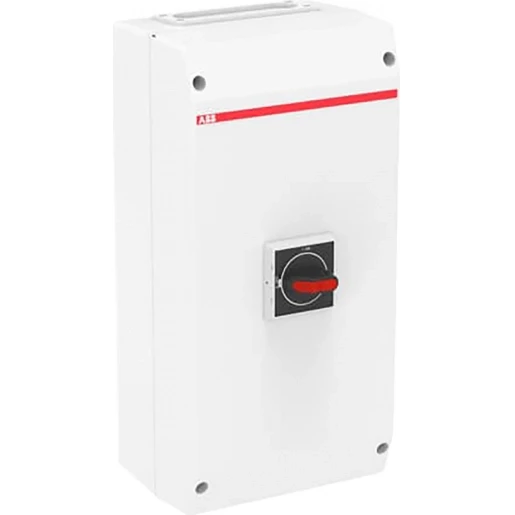 ABB EMC werkschakelaar 3P 37kW flens I 1M zwarte knop