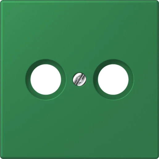 Jung LS range afdekking cai lc32050 1 connector Zonder label groen LC990TV219