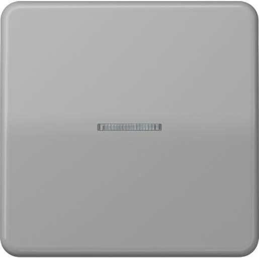 Jung CD range tastafdekking standaard enkelvoudig Glanzend grijs RAL 7038 FMCD1700GR