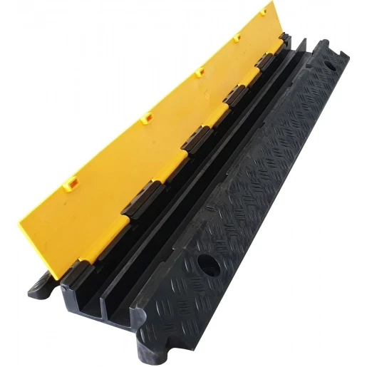 Bizline kabelbrug 2 kanalen 1000x250mm rubber BIZ 730912