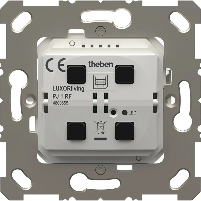 Theben LUXORliving RF druktoets -jaloezieactor PJ 1 RF (LUXORLIVING PJ 1 RF)