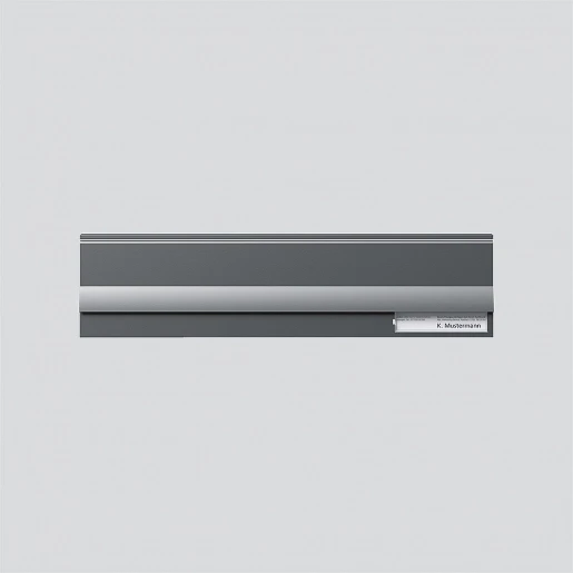 Siedle Brievenbusklepmodule brievenbus aluminium/kunststof grijs 200038869-00