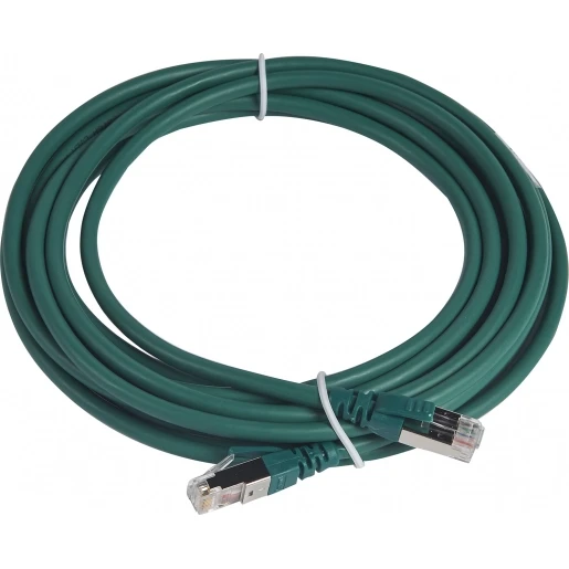 Legrand LCS3 Patchkabel S / FTP Cat6A (IEC) RJ45 8(8) 5M groen 051869