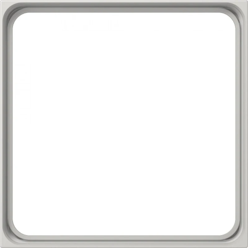Jung LS range tussenraam ls990 montage cd500 70.5x8.2x70.5mm grijs RAL 7035 LS981ZLG