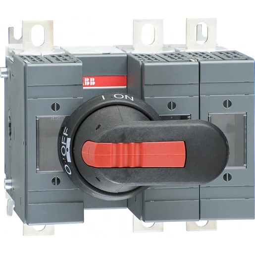 ABB Veilighedenlastscheider OS serie 160 A 3 polig din 000 00 mechanisme