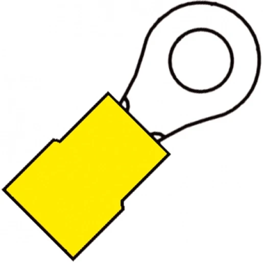 Klemko NYLON GEÏSOL.RINGKABELSCHOEN M8 V.DRAAD 4,0-6,0MM2