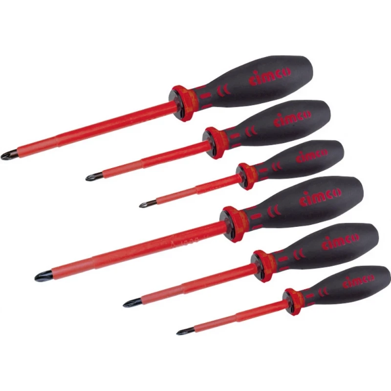 Cimco SCHROEVENDRAAIER ASSORTIMENT 6 DELIG PH+PZ