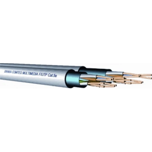 Draka UC300 S24 Cat5e F/UTP PVC Grijs 2x(4x2x24) AWG - 500mtr