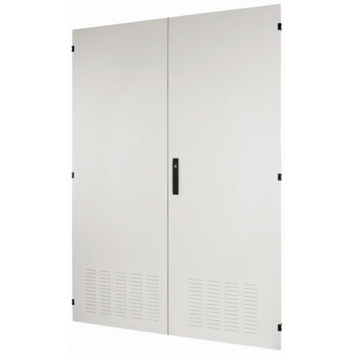 Eaton xEnergy Deur kast/lessenaar Symmetrisch gedeelde dubbele vleugeldeur H1940mm B695mm D27mm Staal Grijs