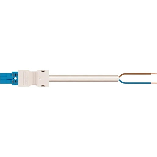 Wago Serie 771 Patchkabel gebouwinstallatie 2p Stekker Vrij kabeluiteinde 2000mm
