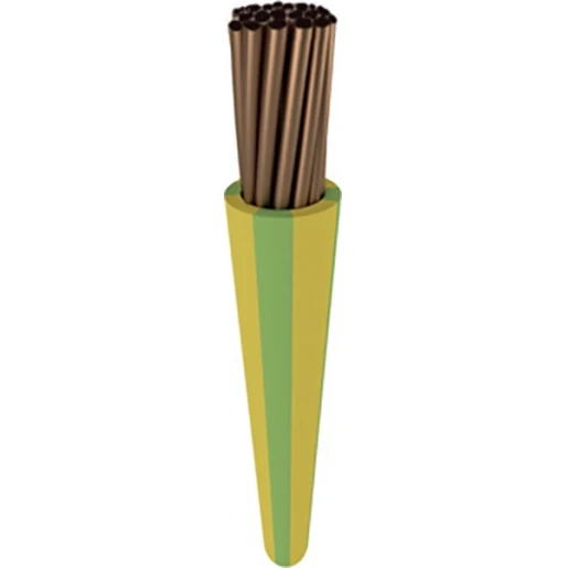 TKF VD H07V-R Eca Installatiedraad 16mm² groen/geel per 1M