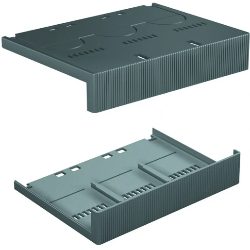 ABB AFDEKKAPPEN VOOR TMAX T7/T7M EMAX X1 LAAG VOOR VASTE AUTOMAAT 4P SET