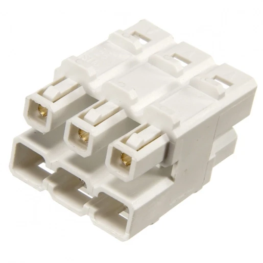 Adels SPLITTER 6-POLIG WIT