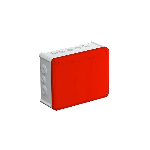 OBO KABELDOOS MET RODE DEKSEL M25 EN M32 25MM2 500V IP66 240X190X95 PP/