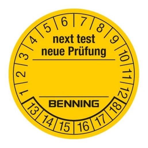 Benning TEST ETIKETTEN (300 ST.)