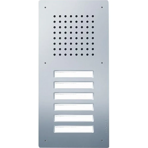 Siedle Classic F CL A 06 B-0 functie-eenheid audio deurstation 6 beltoetsen RVS IP54 Inbouw (stucwerk) 210007711-00