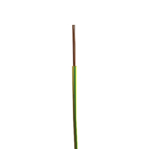 TKF ZD H07Z1 B2ca Installatiedraad 6mm² groen/geel per 100M