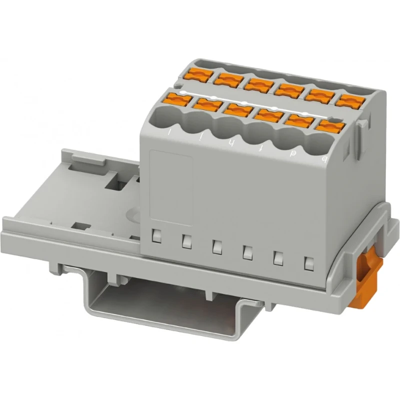 Phoenix Contact PTFIX Verbindingsrijgklem 0,14-4mm² eendr. 0,14-2,5mm² meerdr. Grijs