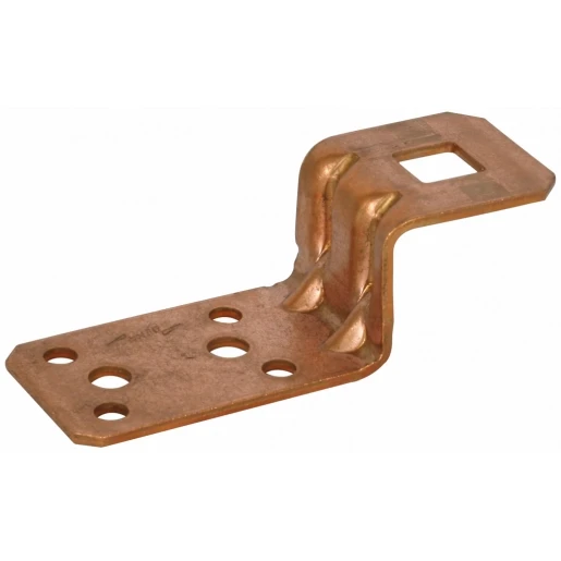 Dehn Connnection lug z-shaped cu holes for riveting or screwing