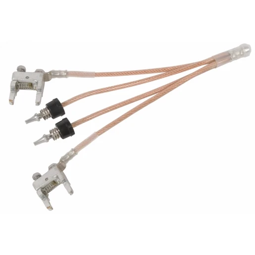 Dehn Eas device f.cable junction box 2x e14 2x elsic e clamp f.mast light