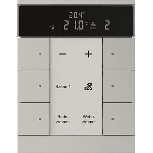 ABB Busch-Jaeger HVAC SENSOR SLAVE KNX CLIMAECO ALU ZILVER 6F CE