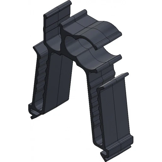 Van der Valk ValkPro+ multikabel- en connectorclip voor dakdrager