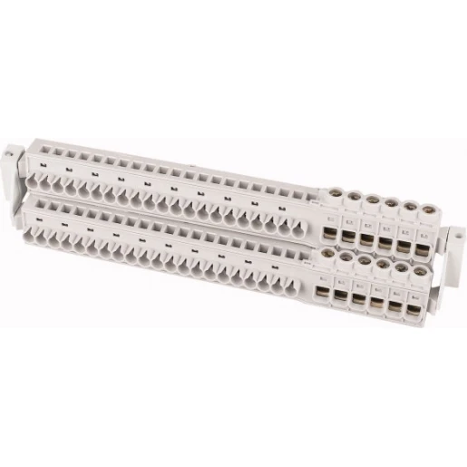 Eaton Aansluitklemmen N/PE 2 etages per etage 6x schroef en 21 steek