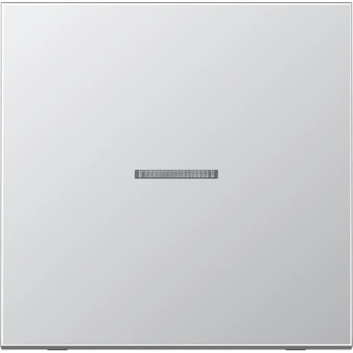 Jung LS range Home stuurafdekking enkelvoudig Mat aluminium RAL 9006 BTAL17101