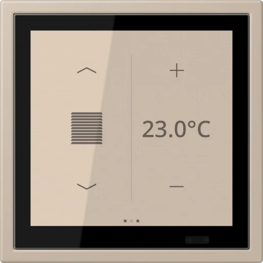 Jung LS range KNX Touch ruimtecontroller KNX LCZ459BFD1S243