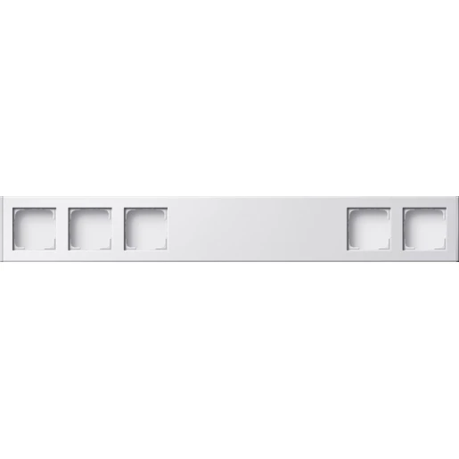 Gira Profiel 55 Opbouwbak inbouwschakelmateriaal 5-voudig wit Verticaal 136527