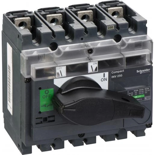 Schneider Electric COMPACT INV250 4P LASTSCHEIDER ZWART