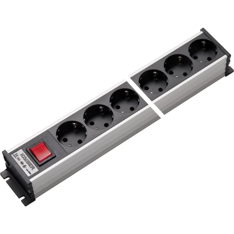 Martin Kaiser Contactdooscombinatie met shutter schakelaar 10RA 16A IP20 1301K10SW