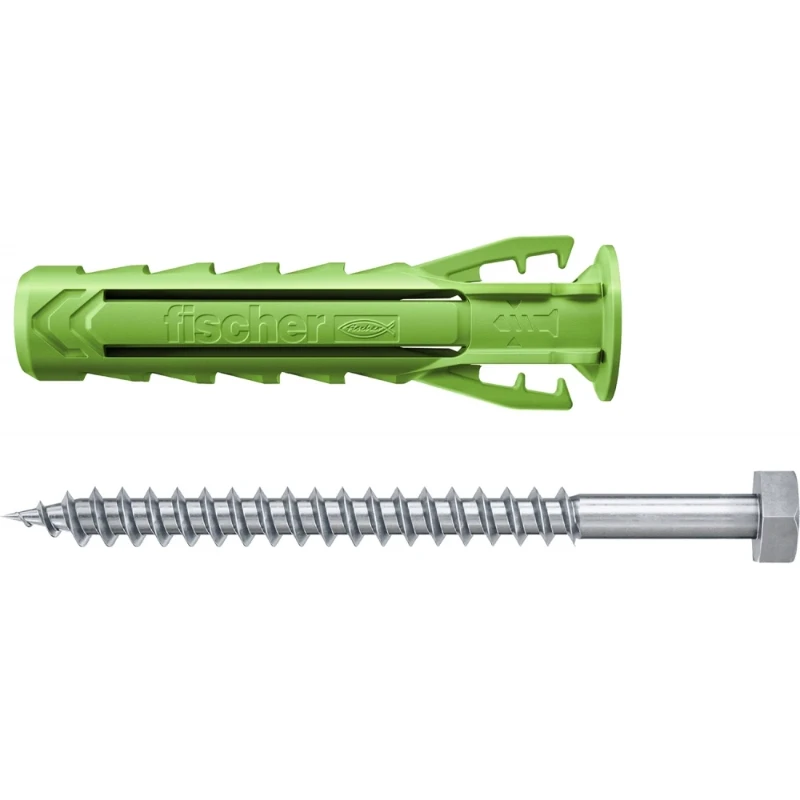 Fischer SX Plus 10X50 GROEN K NV PLUG/SCHR
