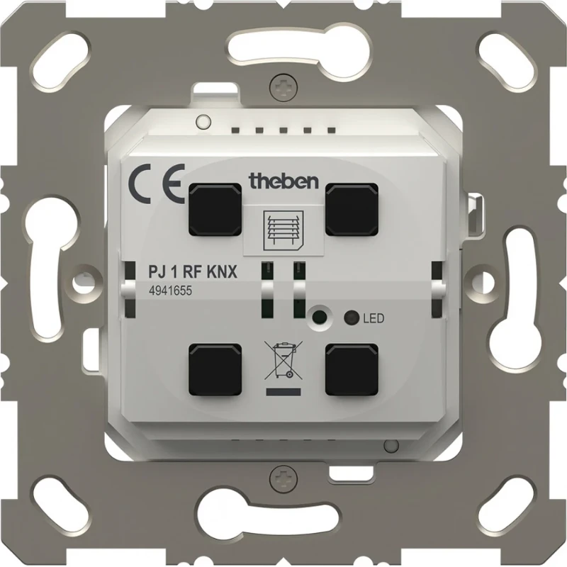 Theben RF druktoets -jaloezieactor PJ 1 RF KNX (PJ 1 RF KNX)