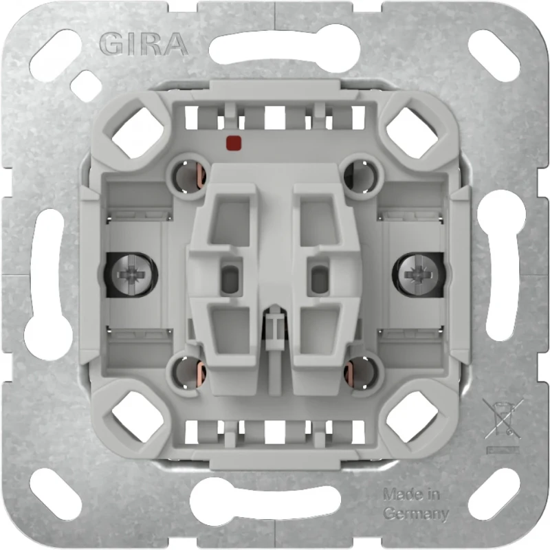 Gira wipdrukcontact wisseldrukcontact inbouw Wip 315600