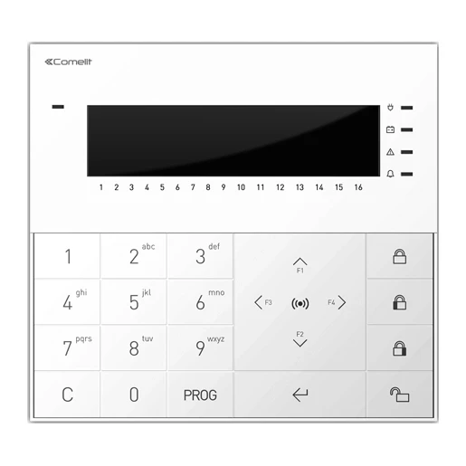 Comelit Standaard LCD- toetsenbord met RFID voor VEDO200 centrales