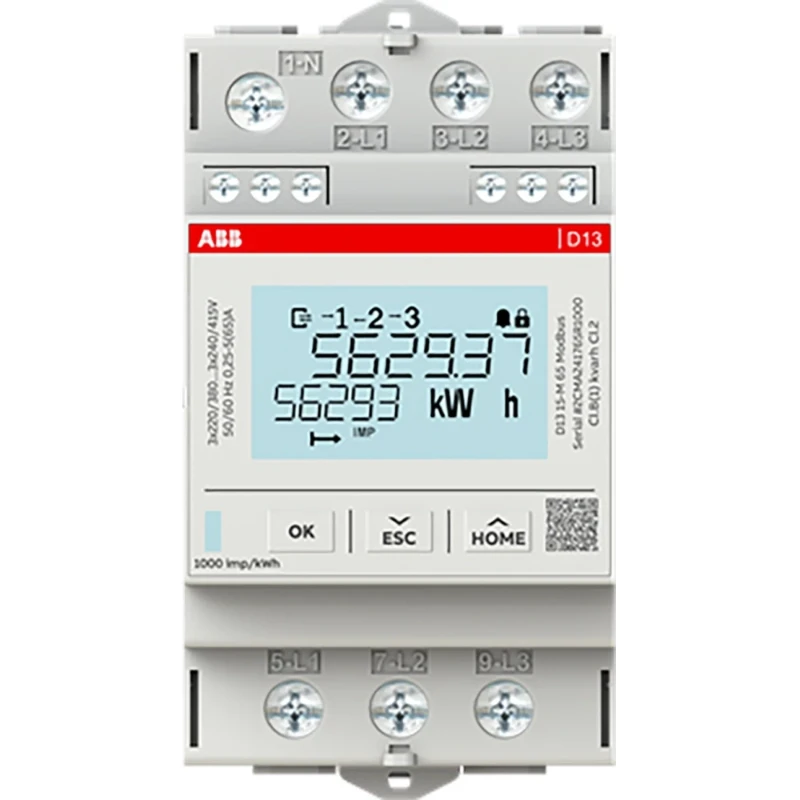 ABB Energiemeter MID 3 fase direct 65A