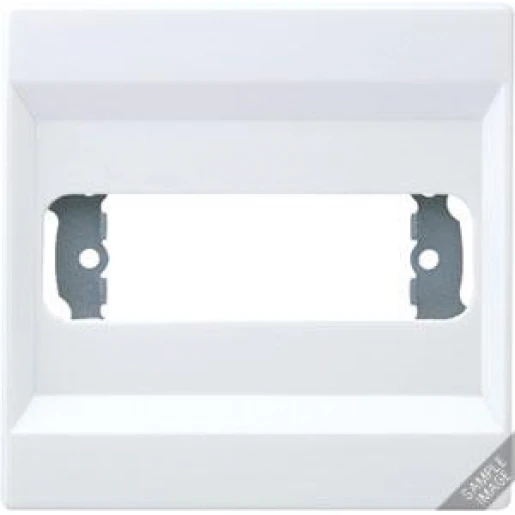 Jung LS range afdekking ls990 1-aansluiting ls990 D-subminiatuur Basiselement met centrale afdekplaat 1 connector Zonder label zwart LS994-1SW