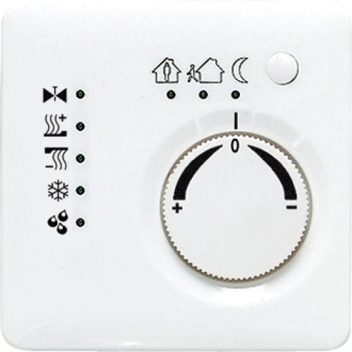 Jung KNX ruimtetherm. CD zwart