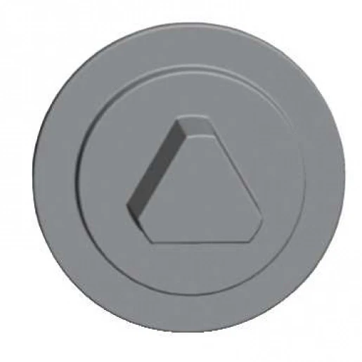 Sarel Plat slot+inzetstuk driekant 8